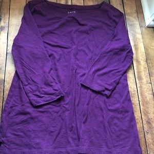 Loft outlet 3/4 length sleeve shirt.